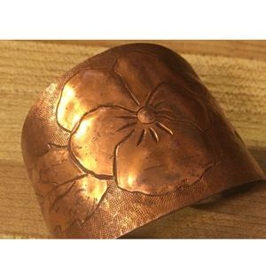 Retro 1970’s Copper Cuff Bracelet